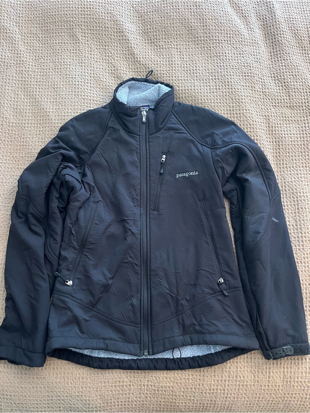 Patagonia Women’s Black Utility Fleece-Lined Jacket